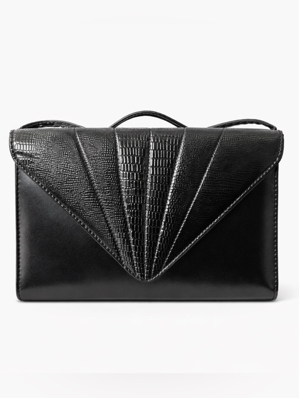 Vintage 80’s Stocko Textured Leather Shoulder Bag